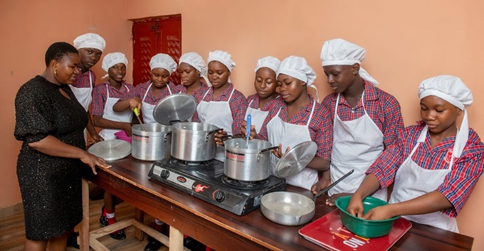 Developing culinary skills in the classroom